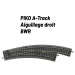 Aiguillage courbe gauche R2 / R3 avec ballast-HO 1/87-PIKO 55422