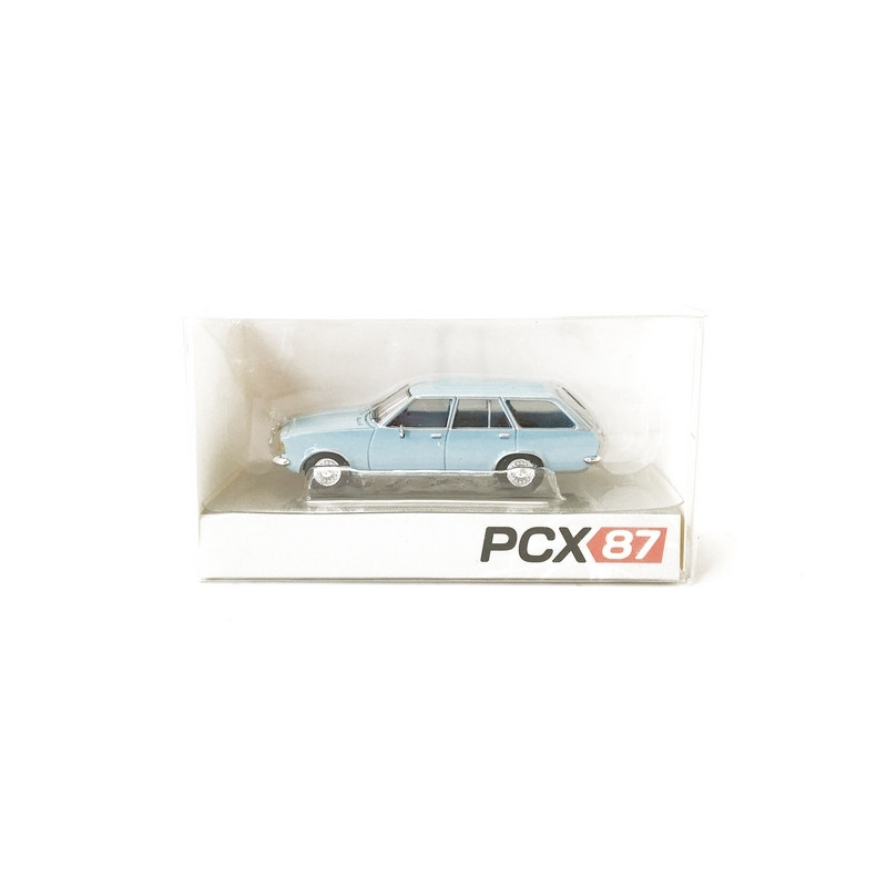 Opel Reckord D "Caravan" Bleu Ciel-HO 1/87-PCX87 0021