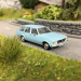 Opel Reckord D "Caravan" Bleu Ciel-HO 1/87-PCX87 0021