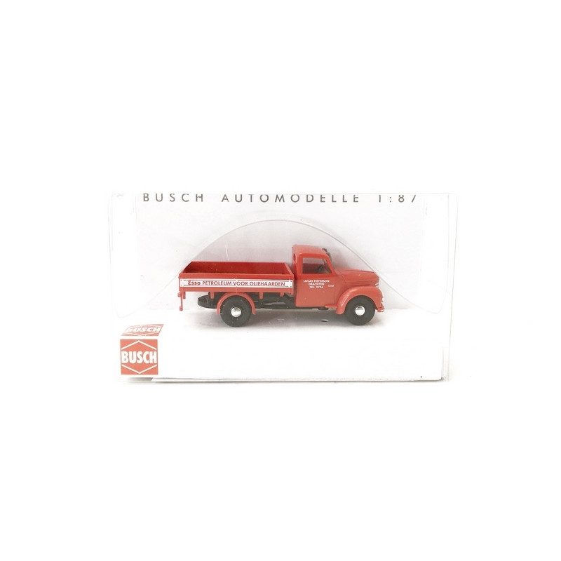 Camion "Esso" Framo V901/2 Rouge-HO 1/87-BUSCH 52305