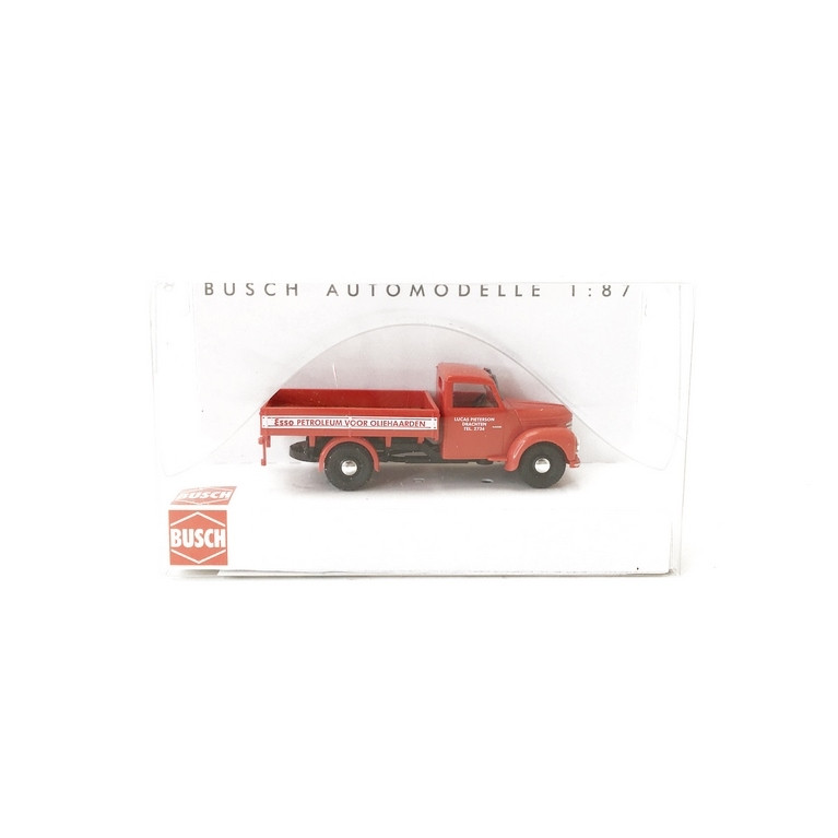 Camion "Esso" Framo V901/2 Rouge-HO 1/87-BUSCH 52305