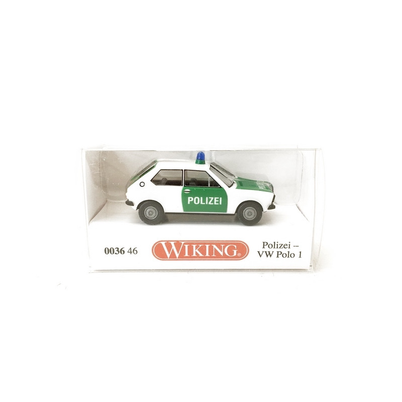 VW Polo 1 "Polizei"-HO 1/87-WIKING 3646