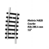Rail Courbe R2b 295.4 mm 7.5°-N-1/160-MINITRIX 14929