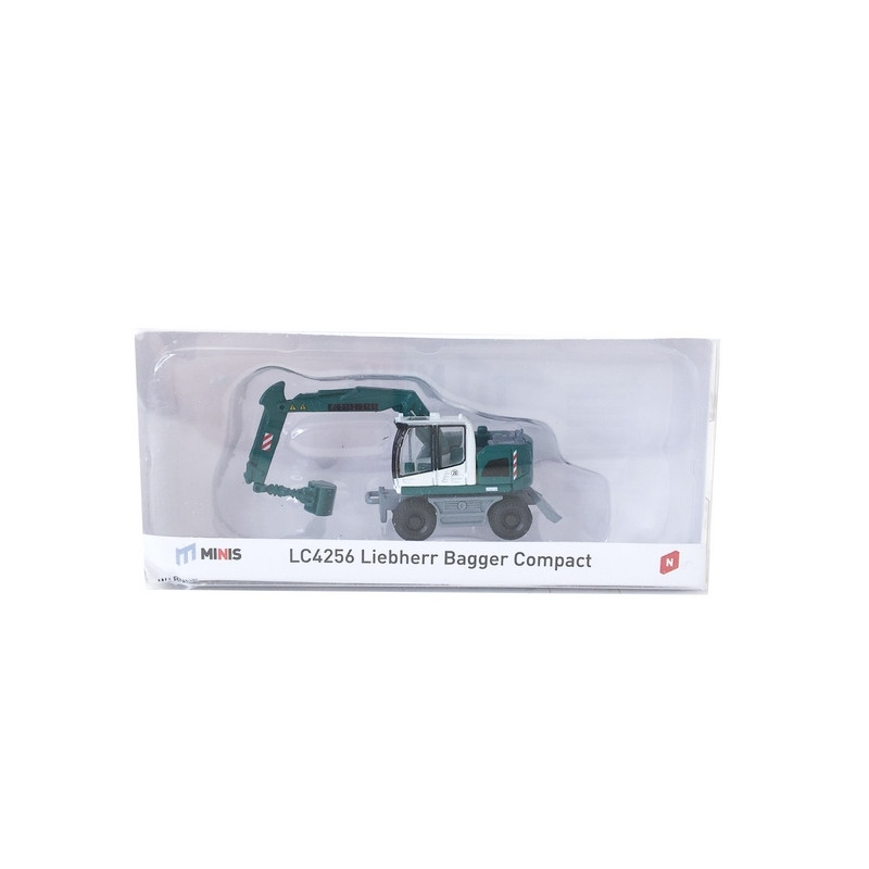 Pelleteuse Compacte Liebherr vert / blanc-N-1/160-MINIS LC4256