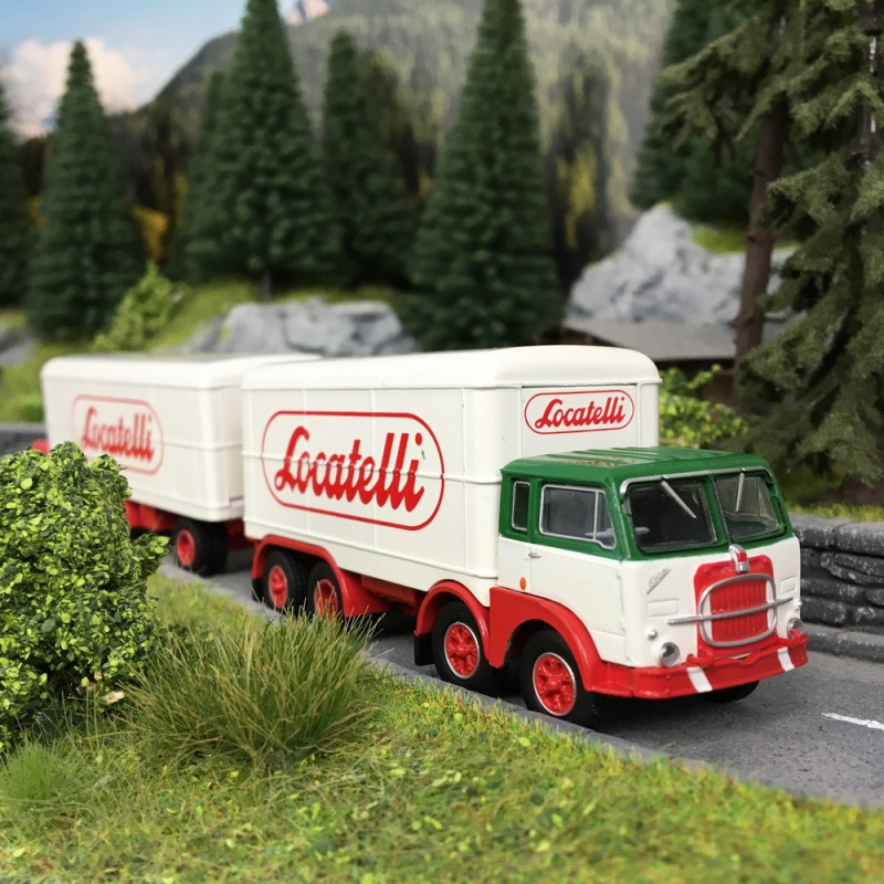 Camion FIAT 690 Millepiedi "LOCATELLI"-HO 1/87-Starline Models 58438