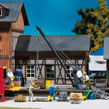Grue de chargement N FALLER 222176 modelisme ferroviaire  neuf FALLER