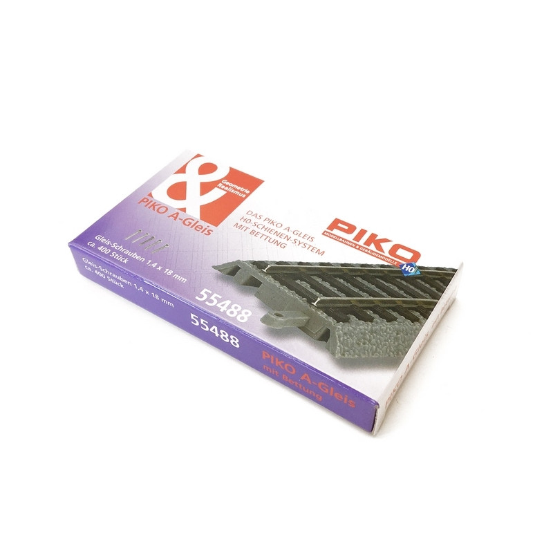 400 vis pour rail-HO 1/87-PIKO 55488