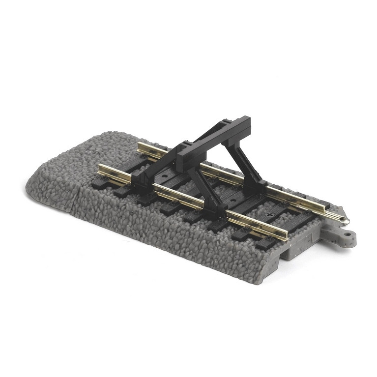 Rail de fin de voie avec butoir / avec ballast-HO 1/87-PIKO 55446