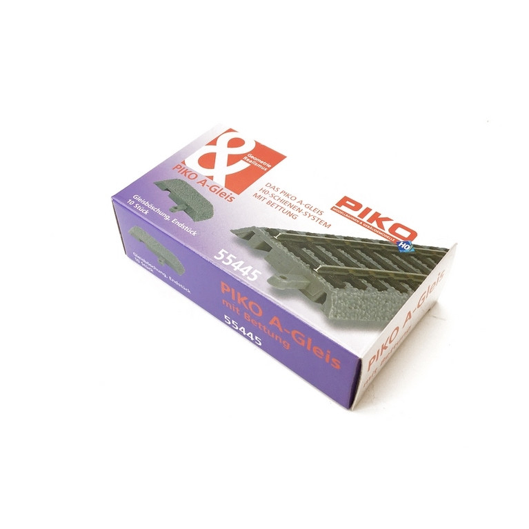 10 embouts de fin de voie-HO 1/87-PIKO 55445