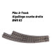 Aiguillage courbe droite R3 avec ballast-HO 1/87-PIKO 55428