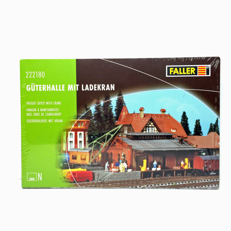 Hangar à marchandises N FALLER 222180 modelisme ferroviaire  neuf FALLER