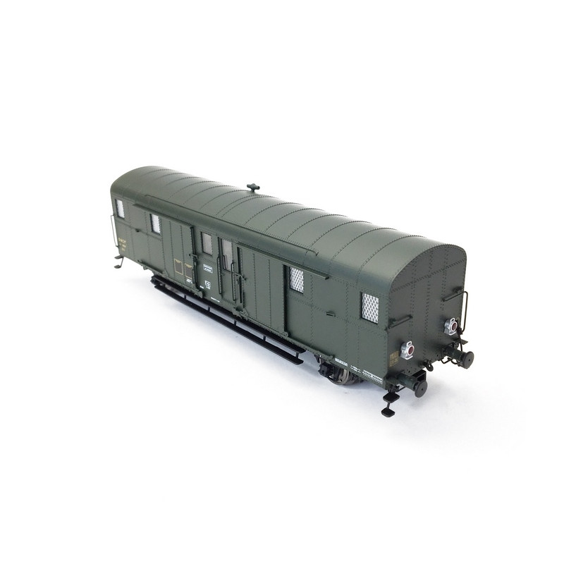 Fourgon OCEM 32 2 F Avec feux Ep III SNCF-HO 1/87-REE VB329