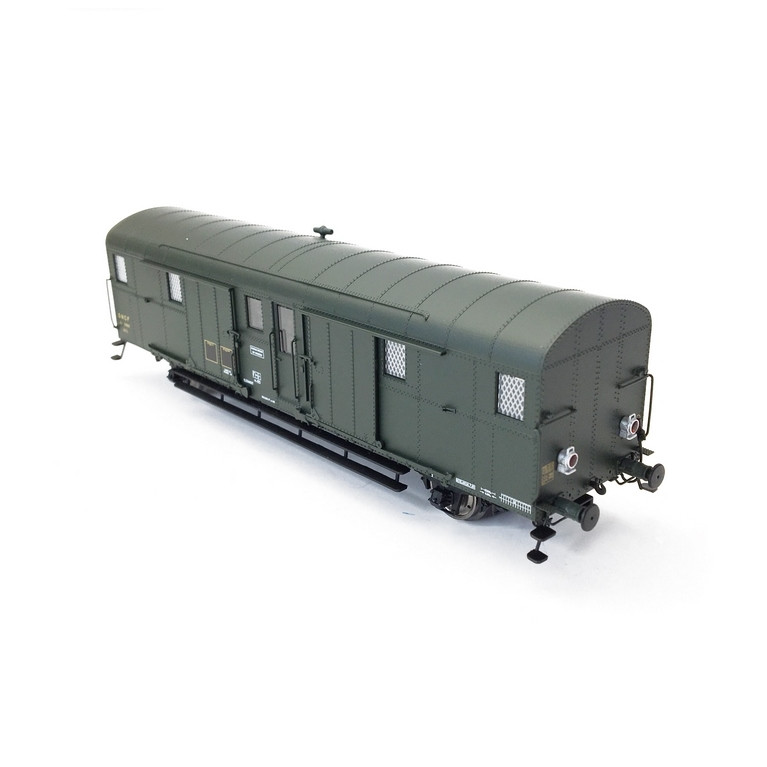 Fourgon OCEM 32 2 F Avec feux Ep III SNCF-HO 1/87-REE VB330