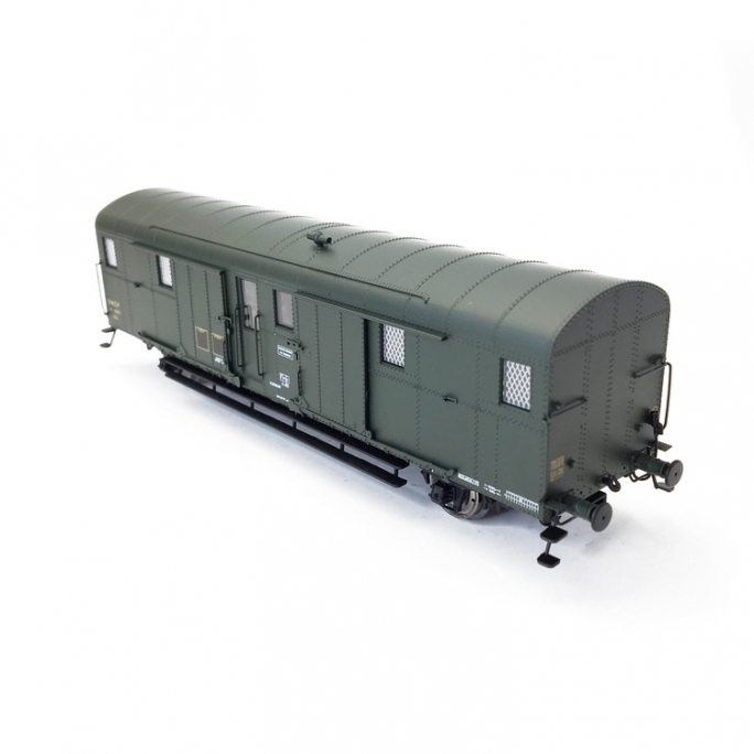 Fourgon OCEM 32 2 F Avec feux Ep III SNCF-HO 1/87-REE VB330