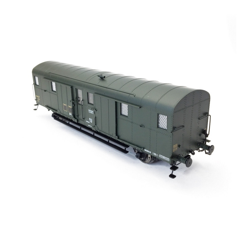 Fourgon OCEM 32 2 F Avec feux Ep III SNCF-HO 1/87-REE VB330