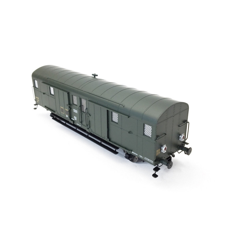 Fourgon OCEM 32 2 F Avec feux Ep III SNCF-HO 1/87-REE VB324