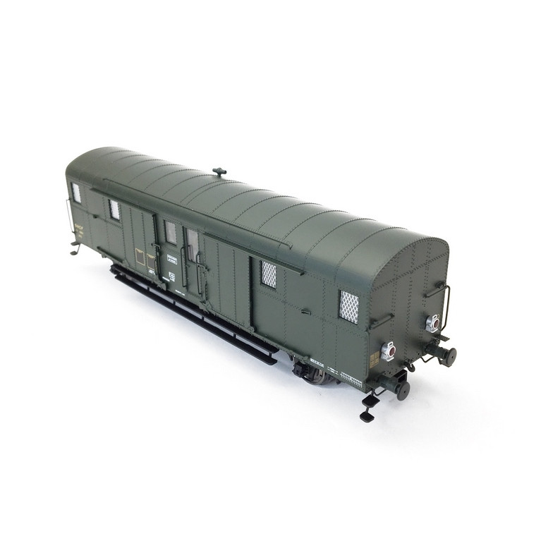 Fourgon OCEM 32 2 F Avec feux Ep III SNCF-HO 1/87-REE VB324