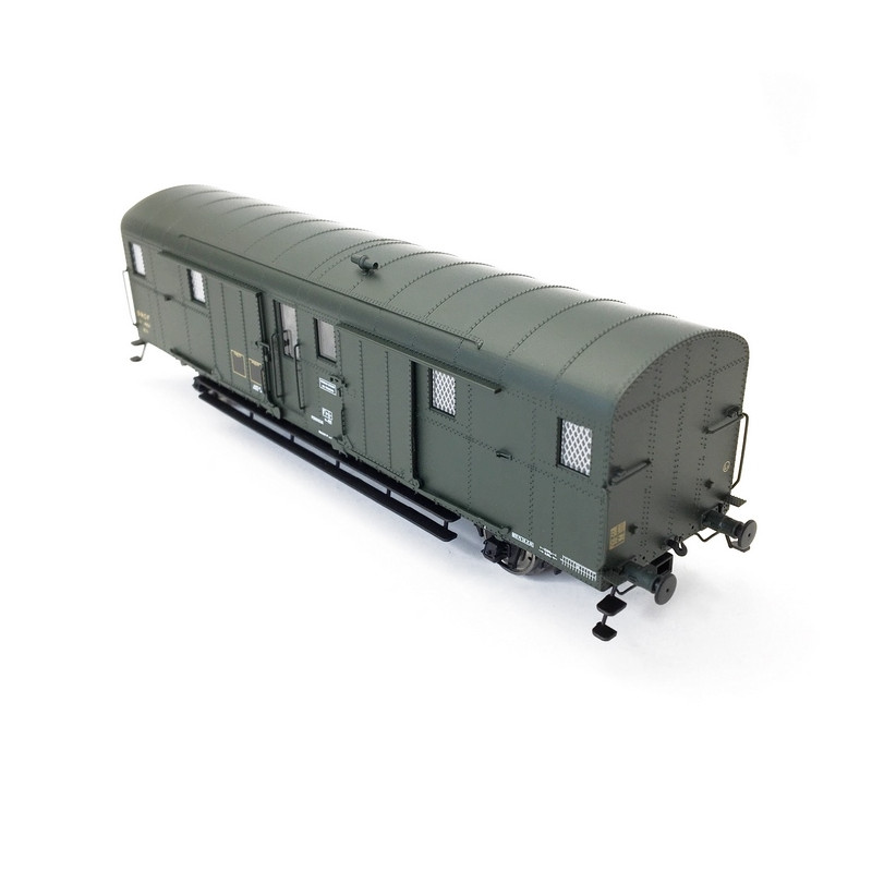 Fourgon OCEM 32 2 F Avec feux Ep III SNCF-HO 1/87-REE VB324