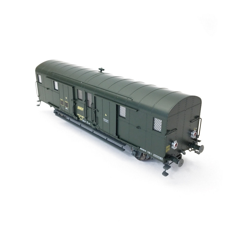 Fourgon OCEM 32 2 F Avec feux Ep IV SNCF-HO 1/87-REE VB332
