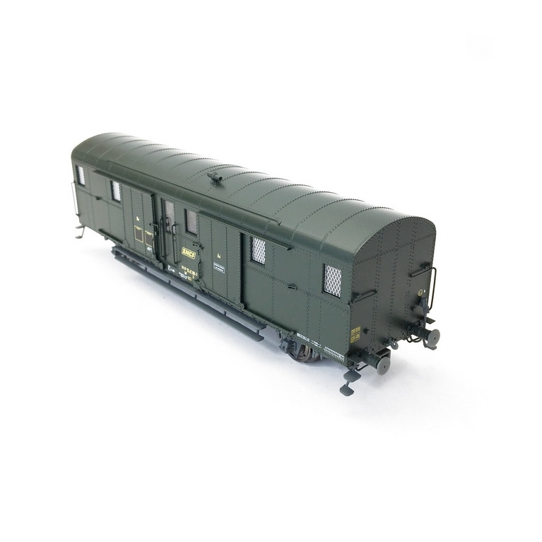 Fourgon OCEM 32 2 F Avec feux Ep IV SNCF-HO 1/87-REE VB332