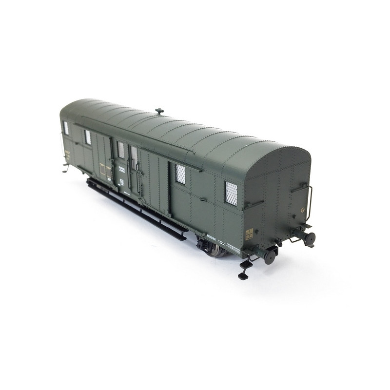 Fourgon OCEM 32 2 F Sans feux Ep III SNCF-HO 1/87-REE VB326
