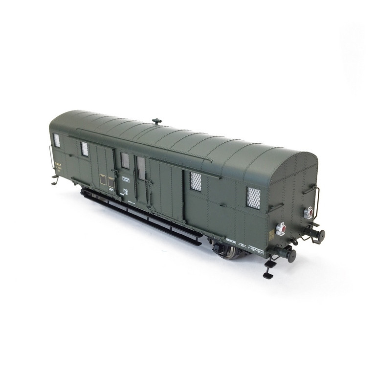 Fourgon OCEM 32 2 F Avec feux Ep III SNCF-HO 1/87-REE VB325
