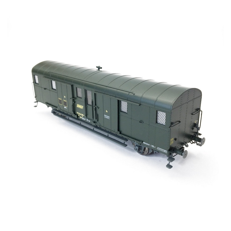 Fourgon OCEM 32 2 F Sans feux Ep IV SNCF-HO 1/87-REE VB334