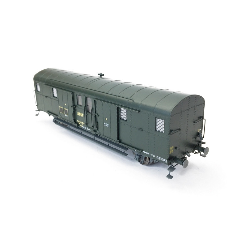 Fourgon OCEM 32 2 F Sans feux Ep IV SNCF-HO 1/87-REE VB333