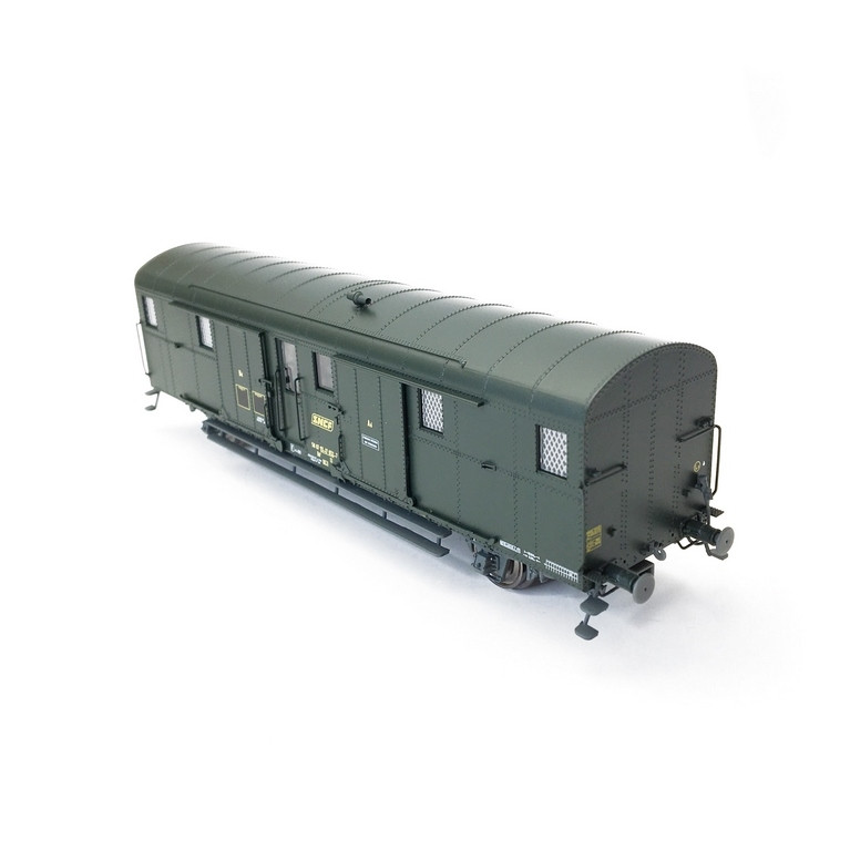 Fourgon OCEM 32 2 F Sans feux Ep IV SNCF-HO 1/87-REE VB333
