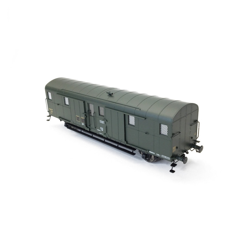 Fourgon OCEM 32 2 F Sans feux Ep III SNCF-HO 1/87-REE VB328