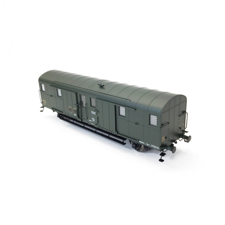 Fourgon OCEM 32 2 F Sans feux Ep III SNCF-HO 1/87-REE VB328