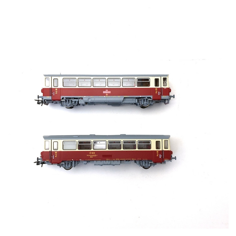 Autorail classe M 152.0 et remorque, CSD digital sonore - HO 1/87 - ROCO 70373B