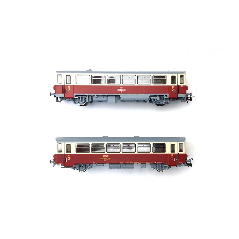 Autorail classe M 152.0 et remorque, CSD digital sonore - HO 1/87 - ROCO 70373B