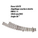 Aiguillage courbe droite R3 30 degrés-HO-1/87-ROCO 42473