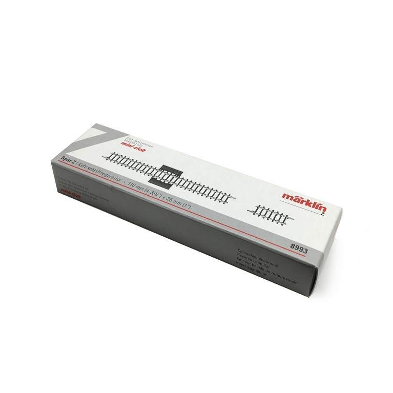 Ensemble de rails pour boucle inversée - Z 1/220 - MARKLIN 8993