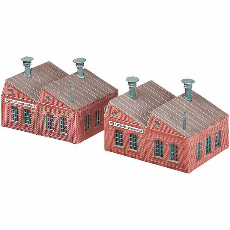 2 usines N FALLER 222203 modelisme ferroviaire  neuf FALLER