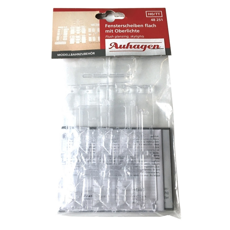 Set de vitrages pour fenêtres- HO-1/87-AUHAGEN  48251