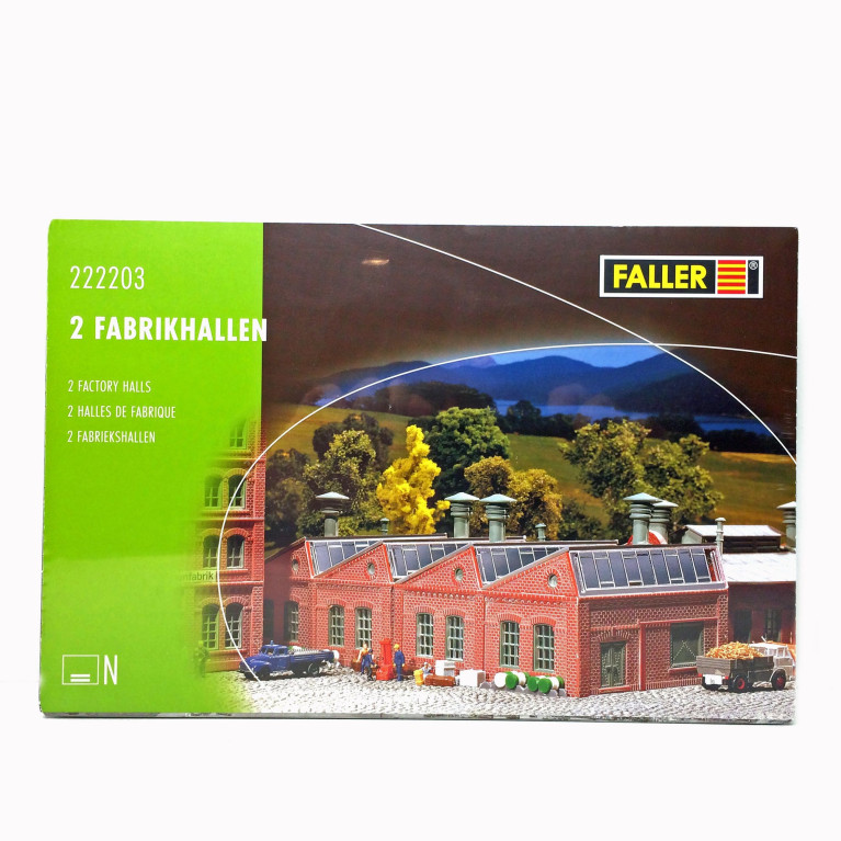 2 usines N FALLER 222203 modelisme ferroviaire  neuf FALLER