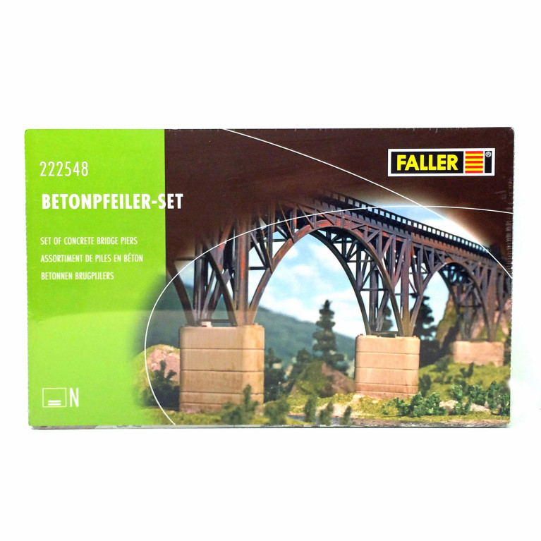 Pilliers de pont N FALLER 222548  modelisme ferroviaire  neuf FALLER