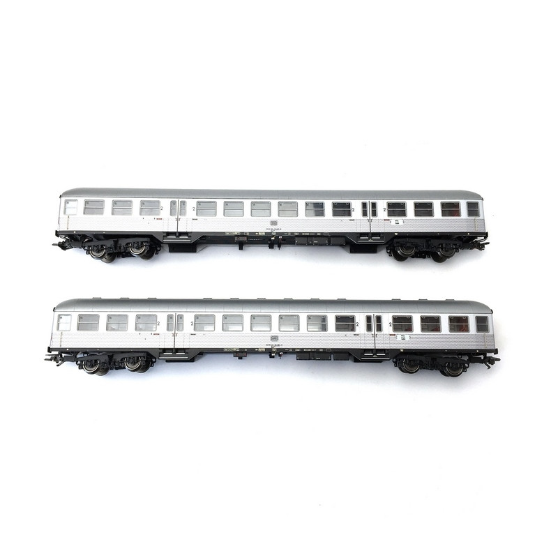 2 Voitures 2CL "Silberling" DB Ep IV 3R-HO 1/87-TRIX 23147