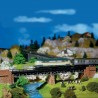 Pont métallique N FALLER 222250 modelisme ferroviaire  neuf FALLER