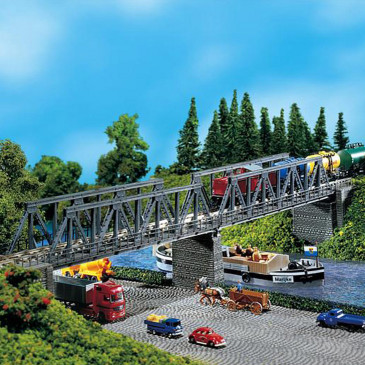 Pont à caisson N FALLER 222578 modelisme ferroviaire  neuf FALLER