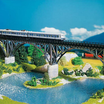 Pont métallique N FALLER 222581 modelisme ferroviaire  neuf FALLER
