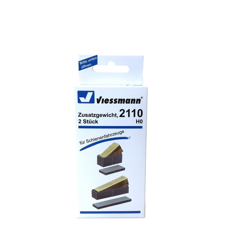 Lest pour véhicules ferroviaires, 2 pièces-HO 1/87-VIESSMANN 2110