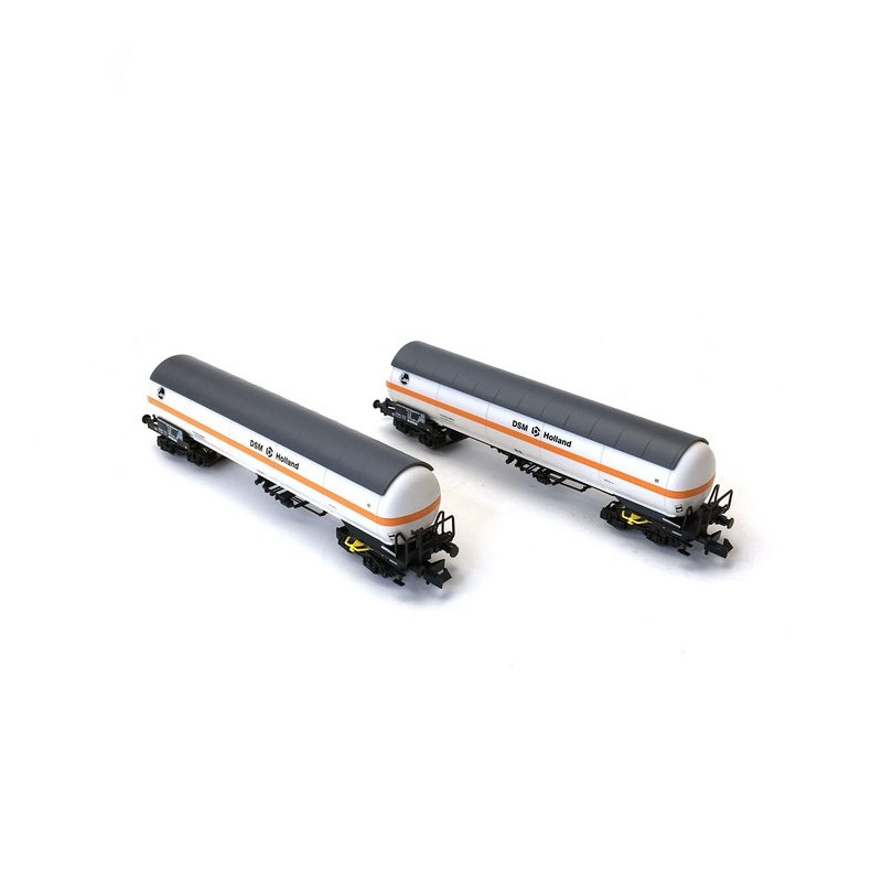 2 Wagons-citernes à essence NS Ep IV-N 1/160-FLEISCHMANN 849101