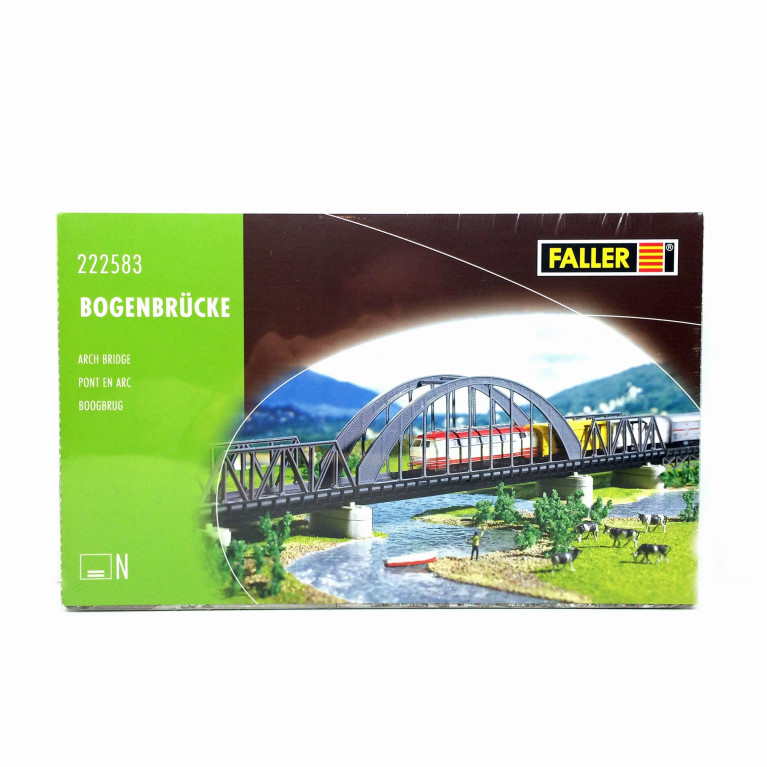 Pont métallique N FALLER 222583 modelisme ferroviaire  neuf FALLER