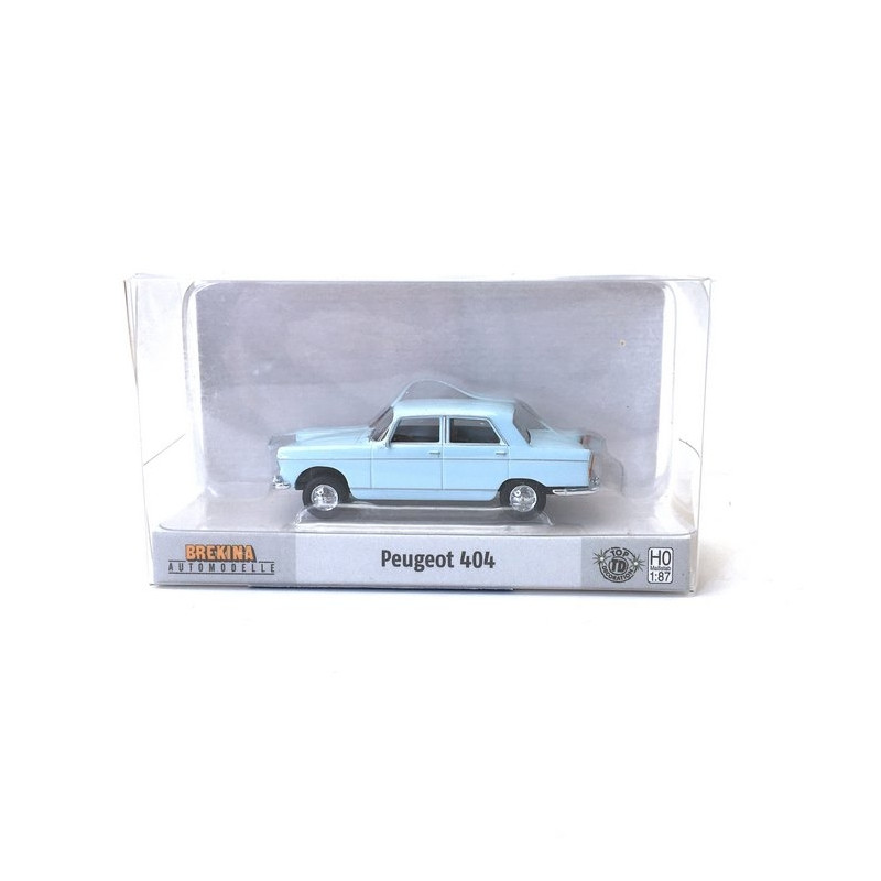 Peugeot 404 Bleu pastel-HO-1/87-BREKINA 2321
