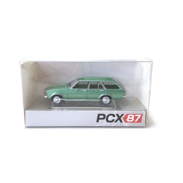 Opel Reckord D "Caravan" Vert métal-HO 1/87-PCX87 0022