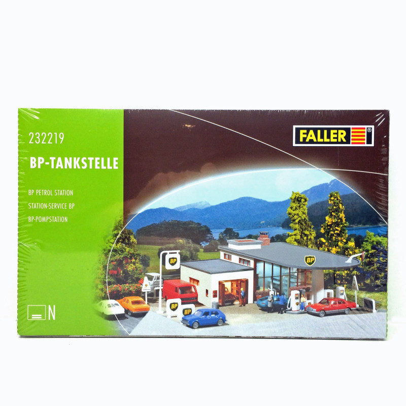 Station service BP N FALLER 222583 modelisme ferroviaire  neuf FALLER