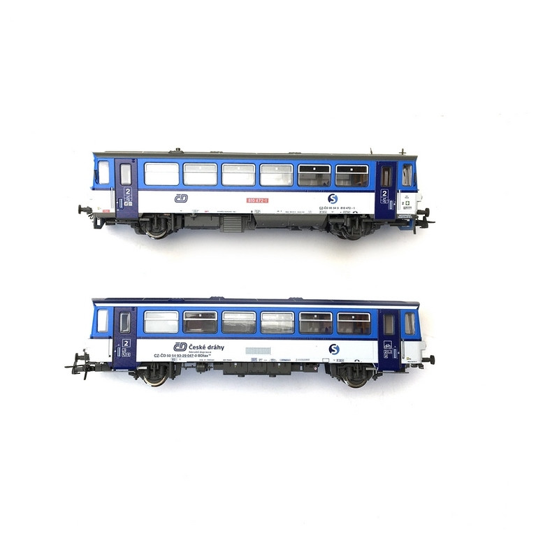 Autorail diesel 810472-1 avec remorque CD Ep VI - HO 1/87 - ROCO 70378